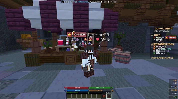 Proyecto Minecraft NiteCraft desarrollado por Lexsor Studio