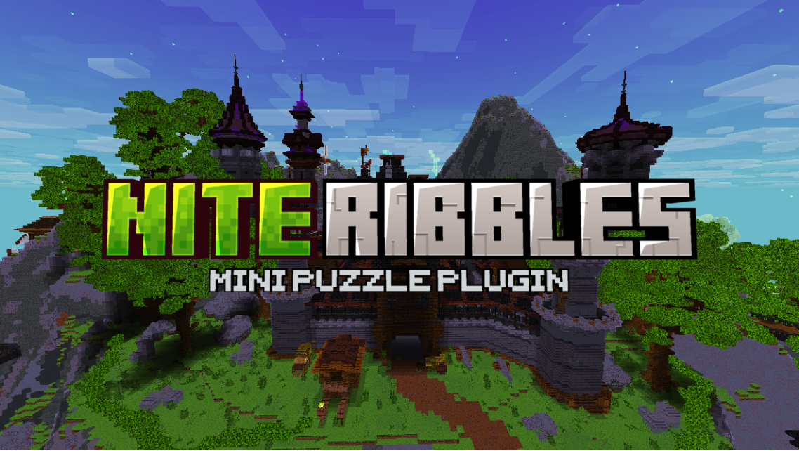 Ribble oculto, sistema de puzles y coleccionables para Minecraft